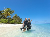 diving